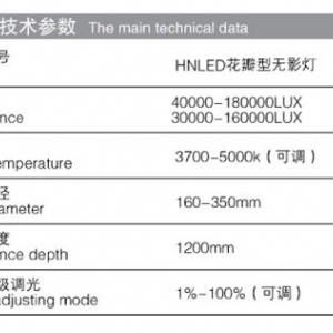 HNLED5Y花瓣式手術無影燈